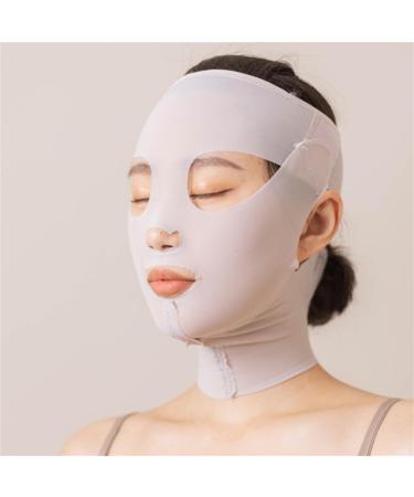 Full Face Lift Sleeping Belt Reusable Facial Slimming Mask Chin Lift Facial Mask V Line Face Belt Double Chin Thin Facial Bandages Cheek Chin Slimming Belt Strap Face Massage Shaper for Women