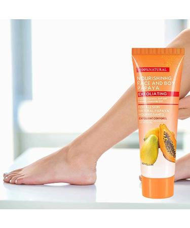  Odavom Papaya Whitening Cream Deep Peeling Papaya Whitening Cream | 100g Papaya Brightening Scrub for Men and Women Deep Cleansing Odavom - Buy Online on GoSupps.com