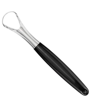 Tossper tongue scraping reusable portable stainless steel oral tongue cleaner Fresher sweeper for adult oral hygiene care