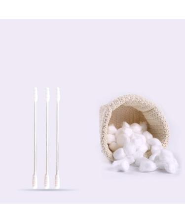 Milists 400 Pieces Baby Cotton Swabs - Safety Double Head Earplugs & Spiral Tips for Children | Gentle Ear Cleaning - Buy Online on GoSupps.com