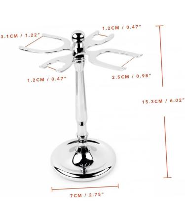 Frcolor Metal Razor Brush Holder & Organizer - Stylish Storage for Men's Razors | Durable Razor Rack & Frame - Buy Online on GoSupps.com