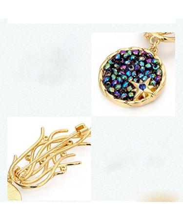 Pin Jewelry Gifts for Women Ladies Fashion Elegant Accessories Starry Sky Inlaid Crystal Pendant Brooch Luxury Wedding Banquet Brooch Jewelry Brooches & Pins - Buy Online on GoSupps.com