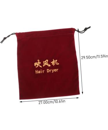 AUTSUPPL 3 Pcs Hair Dryer Storage Bag Hair Blow Dryer Bag Portable Hair Dryer Bags Travel Hairdryer Fabric - Buy Online on GoSupps.com