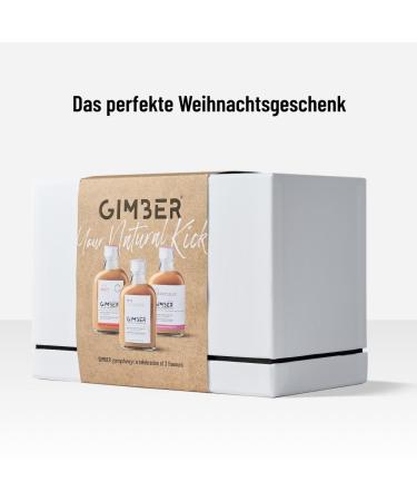 Gimber Gift Box Set - 3 Flavors: Original Brood & Sweet Lilly - Perfect for Valentine's & Year-End Gifting - International Shipping Available - Buy Online on GoSupps.com