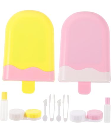 Solustrie Contact Lens Case with Mirror - Travel Lens Organizer & Colored Lens Storage Box - Buy Online on GoSupps.com