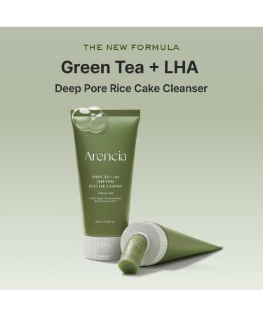 Salicylic Acid Green Tea + LHA Deep Pore Rice Cake Cleanser 5.07 fl oz - Buy Online on GoSupps.com