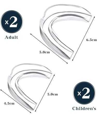 PHIEZC 4pcs Thermoformable Molar Tips BPA Free Braces Night Braces Anti-Brushing Boxing Braces with Box - Buy Online on GoSupps.com