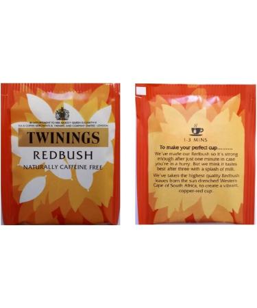  Redbush by Twinings UKB Twinings Redbush Pack of 40 Naturally Wrapped Caffeine-Free Tea Bags - Buy Online on GoSupps.com