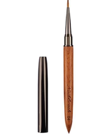 Lnhgh Nail Polish Brush - Tool Sandalwood Nail Polish Brush For Thin Details Fine Drawing Long Lines Home Use And Professional Nail Salon - Buy Online on GoSupps.com