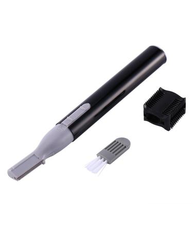 Portable facial and eye brow-hair-body blade razor electric razor remover trimmer beauty-women-hair remover (black)
