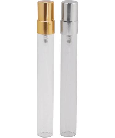 Jeenuuder 10 Pieces/10ML Refillable Parfum Portable Perfume Bottle with Aluminium Pump - Buy Online on GoSupps.com