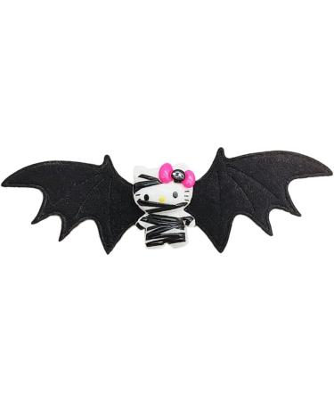 PLCPDM Halloween Party Bat Wing Hairpin for Women Child Punk Charm Hair Clip Aesthetics Hair Accessories Green ghost hairpin - Buy Online on GoSupps.com