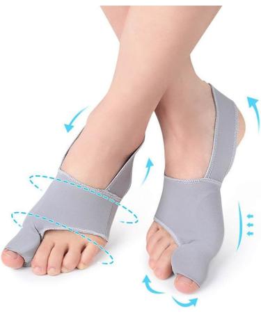 Keduoduo 2-Piece Foot Care Set | Big Toe Hallux Valgus Corrector & Bunion Straightener - Orthotics Pedicure Socks - Buy Online on GoSupps.com