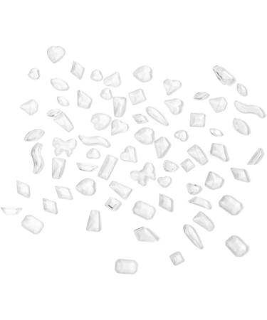 FEIlei 200Pcs Flat Bottom Resin Nail Art Decorations Rhinestone Manicure Nail Charms - Buy Online on GoSupps.com