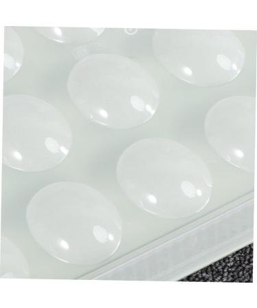OSALADI 24 Egg Tray 2 Pcs 24 Egg Container Egg Rack for Refrigerator Egg Tray Egg Holder Eggs Superimposed re-usable - Buy Online on GoSupps.com