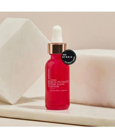 Josie Maran Argan Beta-Retinoid Pink Algae Serum 25mL - Hydrating Anti-Aging Formula - Buy Online on GoSupps.com