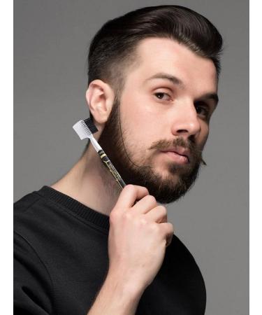 FFICUMON Eyeliner Fashion men beard makeup enhancer mustache colors beard filler tools anti hair loss doubleended brush eyebrow pencil Black Felt EyelinerChina - Buy Online on GoSupps.com