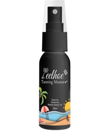 Self Tanning Body Lotion Self Tanner Self Tanning Long Lasting Sunless Tan,Natural Bronzing Mousse Bronze Fake Tan for All Skin Tones and Types (100ml)