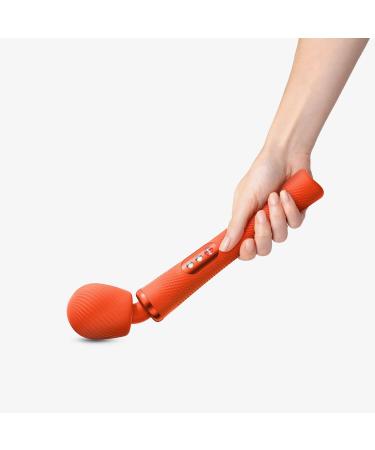 Buy FUN FACTORY MASSAGESTAB VIM WAND Massager - Sunrise Orange | Made in Germany | 3 Massage Programs for Relaxing Full Body Massages - International Shipping Available - Buy Online on GoSupps.com