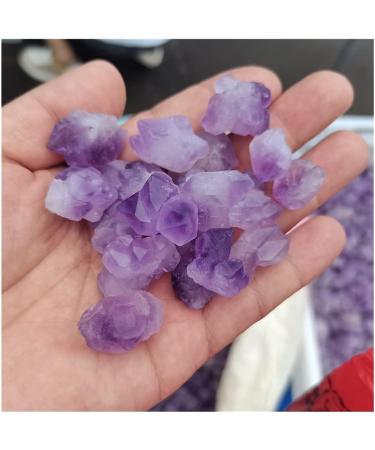 Natural Amethyst Raw Quartz Small Cluster Reiki Stone Crystal Point Specimen Home Decor Raw Crystals Beautiful Crystal Cluster (Size : 60g) - Buy Online on GoSupps.com