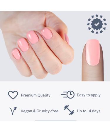 Buy Original Clara Cosmetics Nail Polish - 25 Self-Adhesive Nail Films | 2022 Test Winner in Austria | Up to 4 Applications | Trendy Blush Colors - Buy Online on GoSupps.com