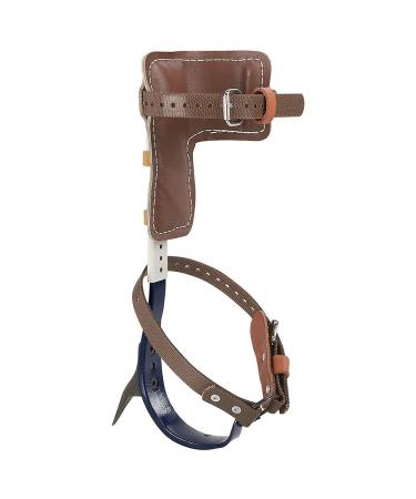 Klein Tools CN1907ARL Tree Climber Set with Pole Climbers, Leg Irons, Climbing Gaffs, Climber Pads, Straps, Gaff Spikes, Stirrups 17-Inch to 21-Inch