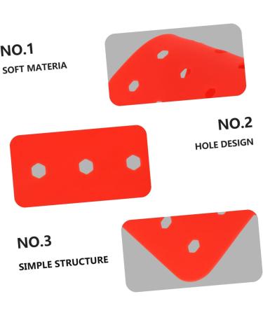 Alipis 1pc Air Fryer Pad Airfryer Air Fryer Parchment Paper Silicone Air Fryer Liner Baking Mat Food Grade 19X19X0.2cm Red - Buy Online on GoSupps.com