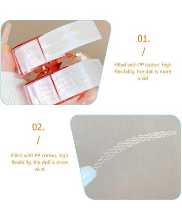 FOMIYES 2 Rolls Double Eyelid Sticker Makeup Tape Glue Tape Ktape Eye Lift Tape Moment Beauty Stickers - Buy Online on GoSupps.com