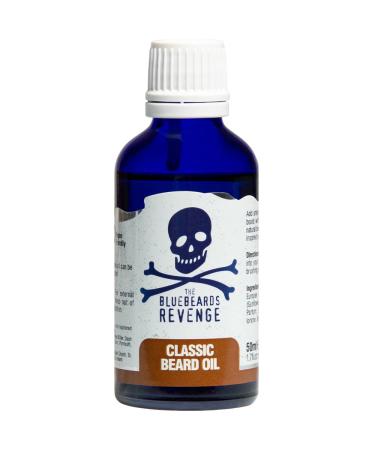 The Bluebeards Revenge Classic Blend Beard Oil For Men Vegan Friendly Beard Oil To Soften And Condition Your Beard Growth 50ml 50 ml (Pack of 1)