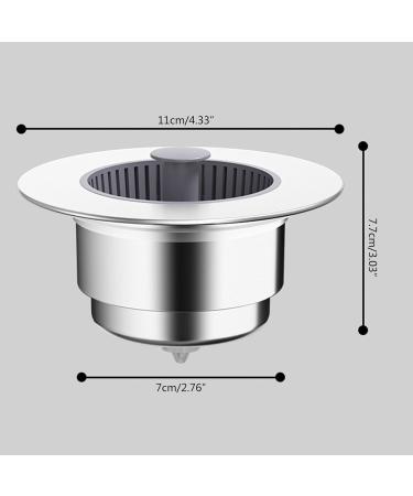 Bathroom Shower Hair Filter Metal Bathroom Drain Hole Cover Metal Basket Filter Addition To Your Kitchen Easy Disposal Basket - Buy Online on GoSupps.com