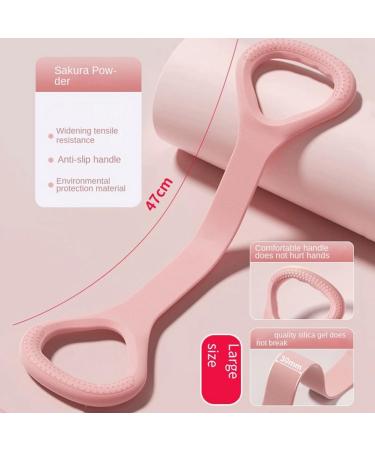 Tvnakdfq Pink 8-Figure Tensioner Open Back Training Tool for Shoulder and Back Slimming Yoga Fitness Tension Belt - Buy Online on GoSupps.com