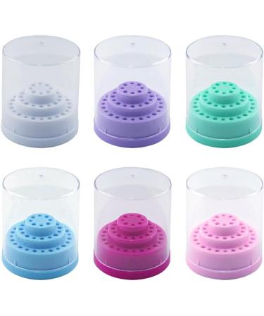 Dajidafu Safe And Hygienic Nail Drill Grinding Bit Holder Box For Clean And Sanitary PP 48 Holes Nail Drill Bits Holder Easy green - Buy Online on GoSupps.com