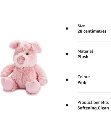 Warmies Cozy Plush Pig: Lavender Scented Microwavable Toy - Buy Online on GoSupps.com