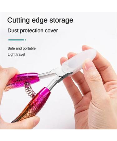 Toe Nail Clippers Dead Skin Remove Thick Nails Ingrown Nail Cutter Mermaid Stainless Steel Mouth Pliers Manicure Tools (Color : Red) - Buy Online on GoSupps.com