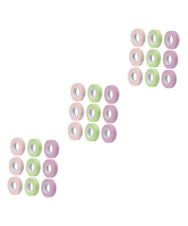 FOMIYES 27 Rolls Lash Tape Beauty Supplies Eye Skin Protective Tape Pink Tape False Lash Adhesive Tape Makeup Stuff Under Eye Patch Makeup Tools Non-woven Fabric Sticker Eyelash