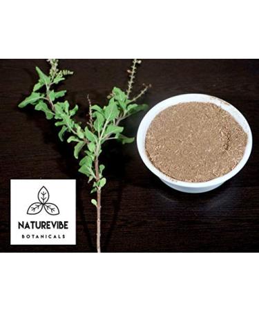 Organic Holy Basil Powder (Tulsi) - 5lbs (80oz) | Naturevibe Botanicals - Buy Online on GoSupps.com