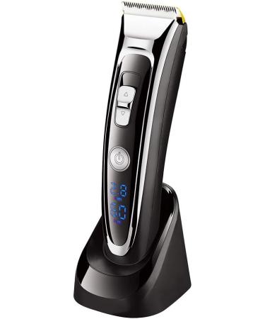 Professional Digital Trimmer | Rechargeable Electric Hair Clipper for Men | Cordless Haircut with Adjustable Ceramic Blade RFC-688B - Buy Online on GoSupps.com