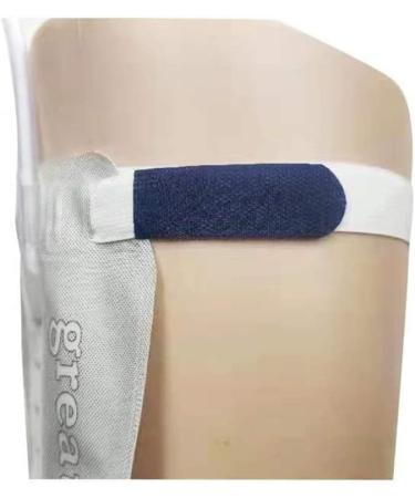 Urinary Drainage Bag Strap - Pack of 5 Soft Elastic Catheter Leg Bag Straps - Buy Online on GoSupps.com