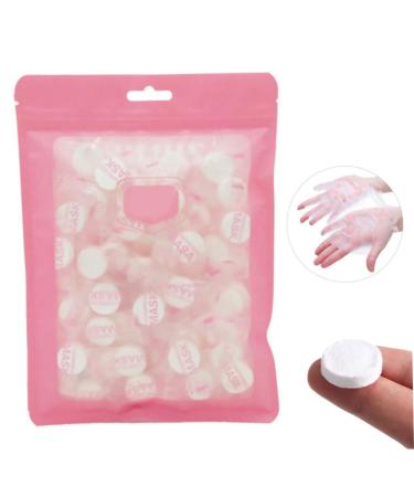Compressed Facial Covers - 100PCS Natural Cotton Sheet Masks for DIY Skin Moisturizing Ideal for All Skin Types - Buy Online on GoSupps.com