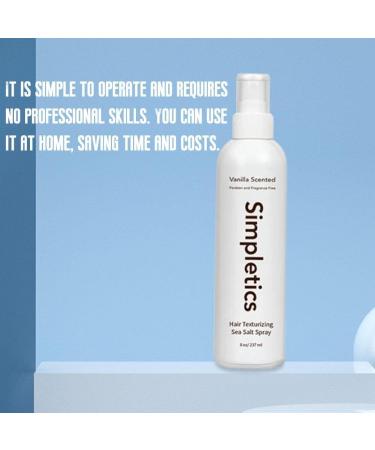 Sea Salt Spray - Texturizing Vanilla Hair Styling Spray for Beach Waves Volumizing & Lightweight Hold Natural Finish Unisex Hair Care 3.4oz (100ml) - Buy Online on GoSupps.com