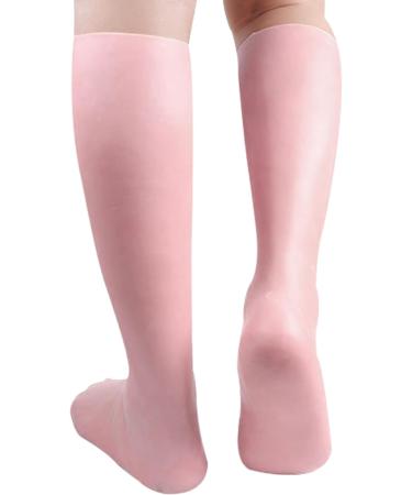 Moisturising Socks 1Pair Anti Slip Elastic Silicone Socks Comfortable Overnight Gel Socks Reusable Foot Moisturiser Socks for Repairing Dry Feet (Pink) Style2 - Buy Online on GoSupps.com