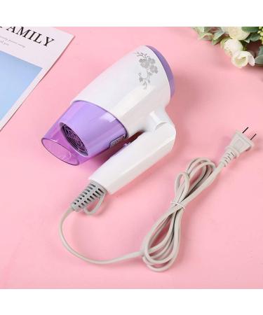 Portable Hair Dryer 1200W Mini Hair Dryer Compact Blow Dryer Folding Travel hairdryer Two Speeds Constant Temperature Protect Hair Negative Ionic Technology Frizz Free Shine Perfect for Journey small - Buy Online on GoSupps.com