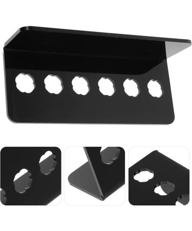 Premium Wall-Mounted Hairdresser Scissor Holder - Acrylic Hair Organizer (19x7.7cm) for Salon Storage - Dressoos - Buy Online on GoSupps.com