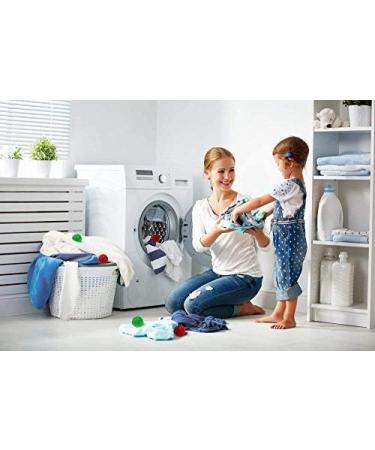 Non Melt Reusable Tumble Dryer Balls for Laundry - Green - Buy Online on GoSupps.com