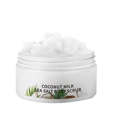 Creamy Body Scrub for Exfoliation 250g - Lightweight Formula with Avocado Oil for a Soft Pampered Feel Coconut Milk One Size One Size Coconut Milk