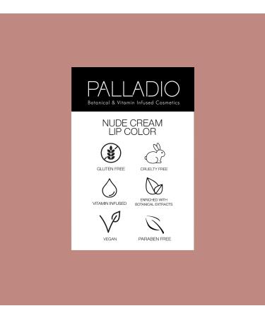 Palladio Long-Adhering Cream Lip Paint | Transfer-Proof Liquid Lipstick with High-Intensity Color | Smooth Matte Finish | B. Day Suit - Buy Online on GoSupps.com