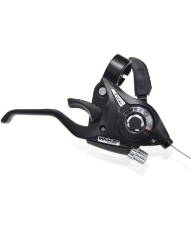 LITEONE 3x7 Bicycle Brake Levers Shifter with Gear Indicator, V Brake Cable - 21 Speed for Mountain Bike, Road Bike, MTB, BMX, Fixie Gear - Buy Online on GoSupps.com