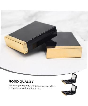 Mipcase 2pcs Eye Shadow Box Highlighters Empty Lipstick Case Eye Shadow Palettes Travel Phnom Penh Filling - Buy Online on GoSupps.com