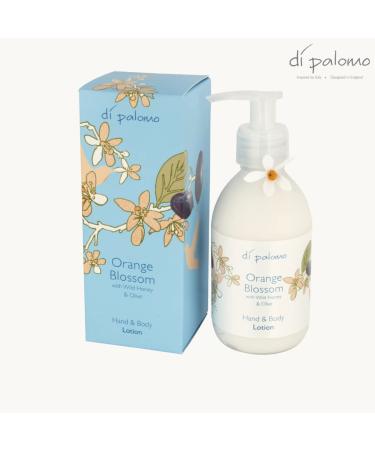 Di Palomo Orange Blossom Hand and Body Lotion with Wild Honey & Olives - 225 ml | Best International Shipping - Buy Online on GoSupps.com