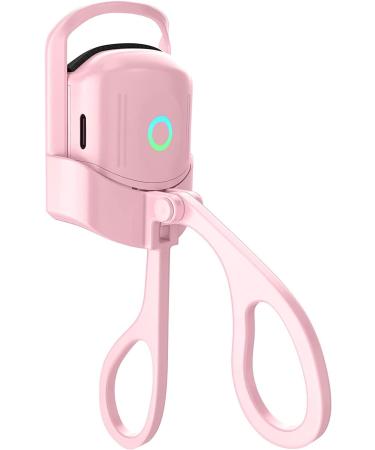 Electric Heated Eyelash Curler - Portable Quick Preheat Type-C Rechargeable 2 Temperature Modes - Long Lasting Eye Beauty Tool (Pink - Buy Online on GoSupps.com